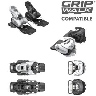 Крепления горнолыжные Head ATTACK 14 GW W/O BR.[A]s.bk/m.wh mix